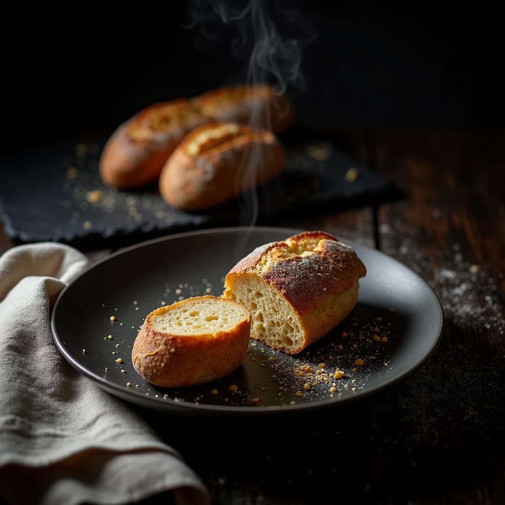 Gastronomia · escuro e texturizado